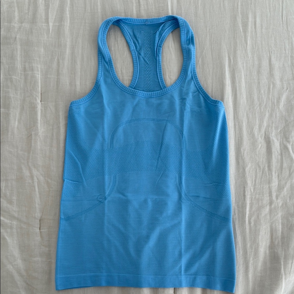 Lululemon Blue Racerback Tank Top